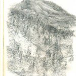 Mountainside Sketch Harrison Springs